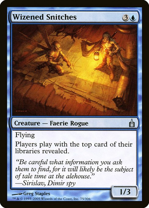 Wizened Snitches [Foil]