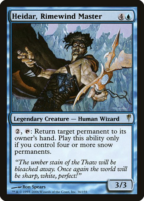 Heidar, Rimewind Master [EX]