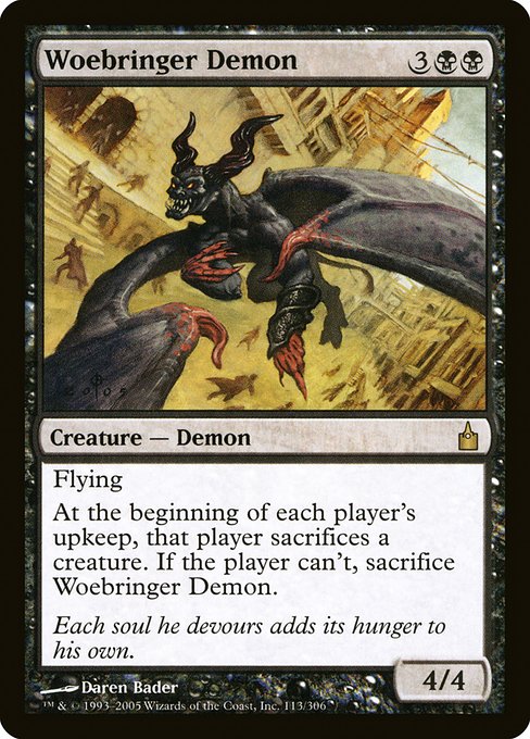 Woebringer Demon [Foil]