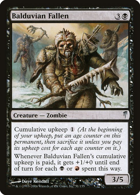 Balduvian Fallen [Foil]