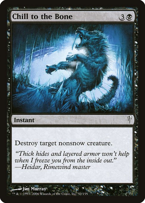 Chill to the Bone [Foil]