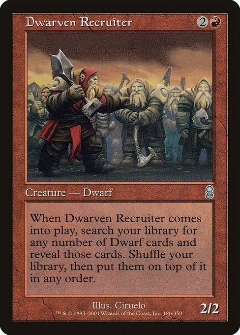 Dwarven Recruiter [Foil]