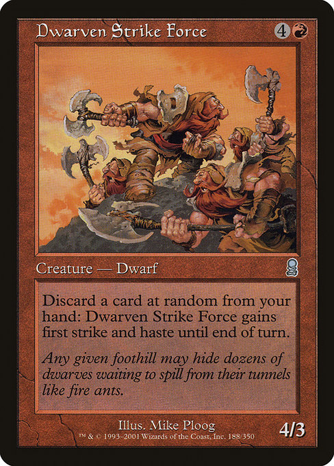 Dwarven Strike Force [Foil]
