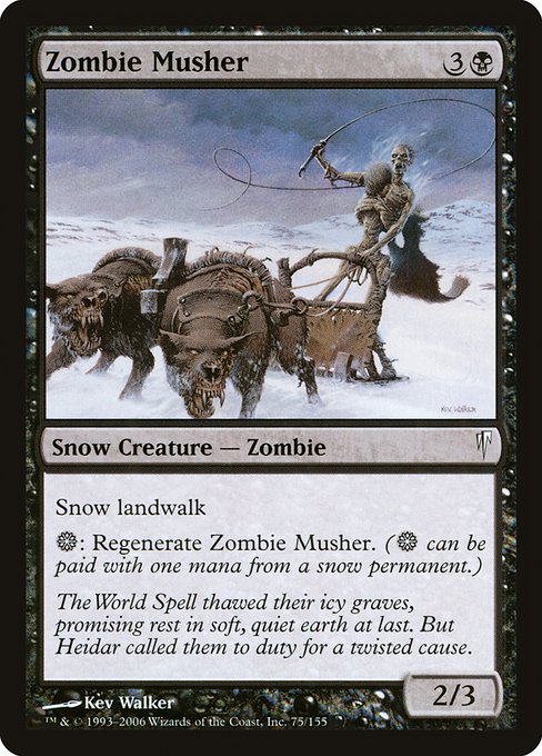 Zombie Musher [Foil]