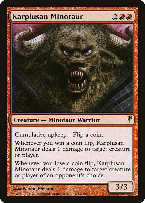 Karplusan Minotaur [Foil]