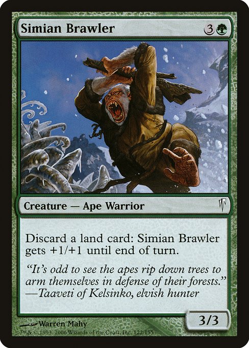 Simian Brawler [Foil]