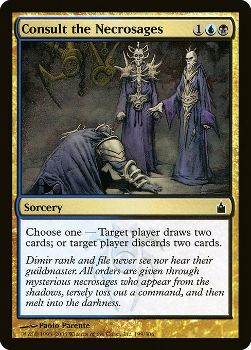 Consult the Necrosages [Foil]