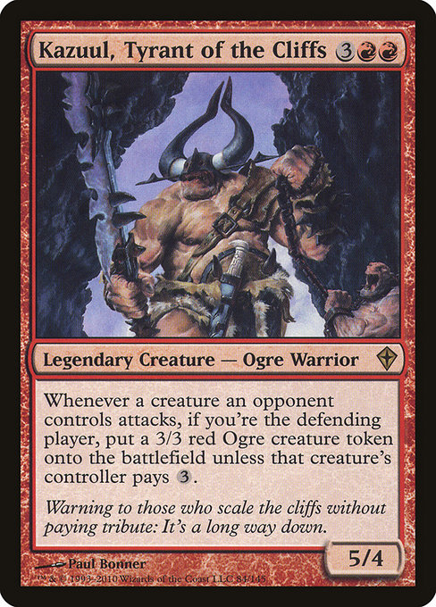 Kazuul, Tyrant of the Cliffs [Foil]