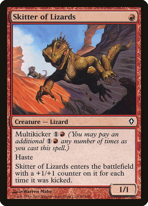 Skitter of Lizards [Foil]