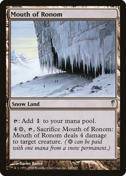 Mouth of Ronom [Foil]