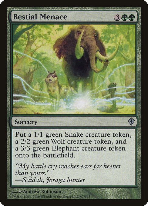 Bestial Menace [Foil]