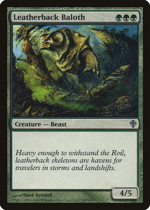 Leatherback Baloth [Foil]