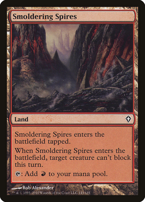 Smoldering Spires [Foil]