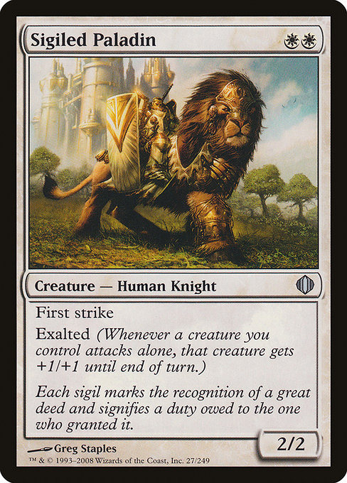 Sigiled Paladin [Foil]