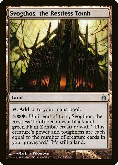 Svogthos, the Restless Tomb [Foil]