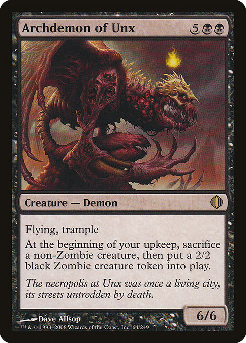 Archdemon of Unx [Foil]