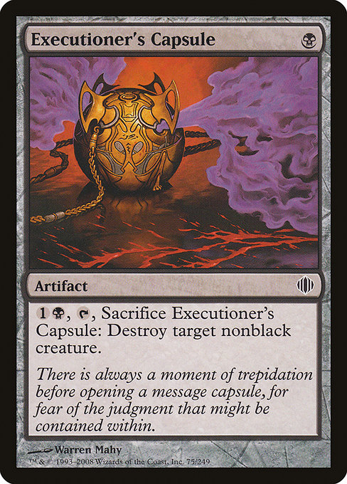 Executioner's Capsule [Foil]
