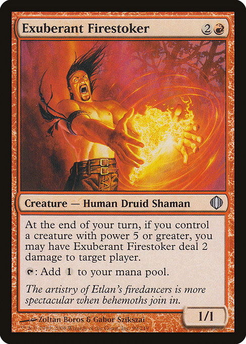 Exuberant Firestoker [Foil]