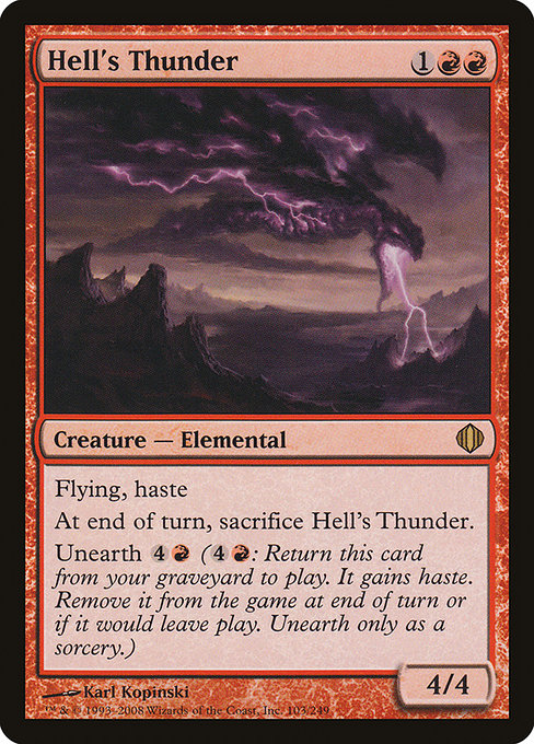 Hell's Thunder [Foil]