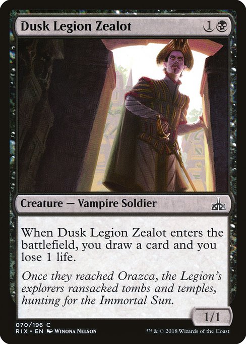 Dusk Legion Zealot [Foil]