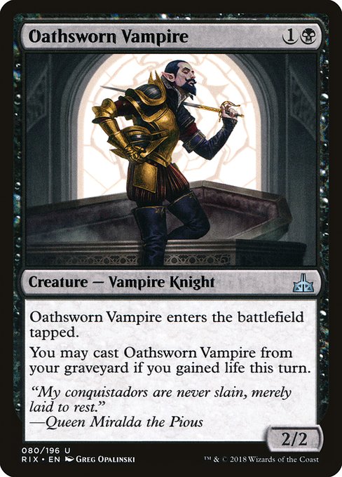Oathsworn Vampire [Foil]