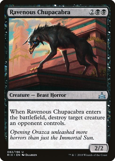 Ravenous Chupacabra [Foil]