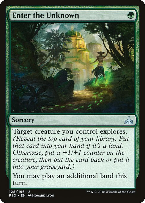 Enter the Unknown [Foil]