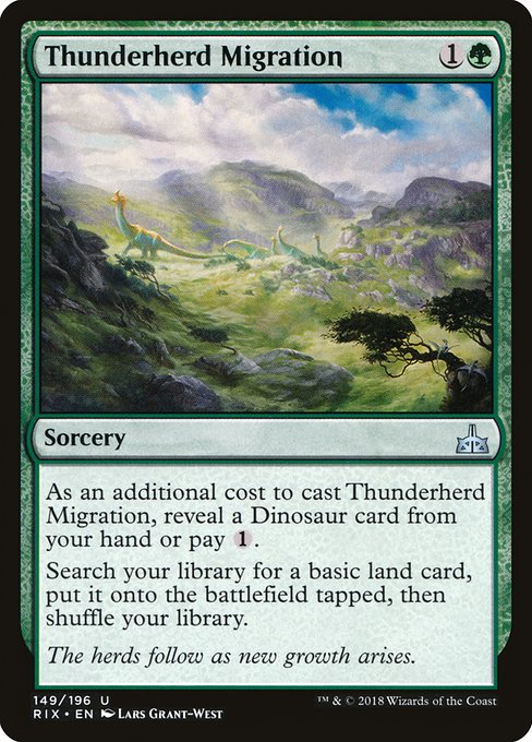 Thunderherd Migration [Foil]