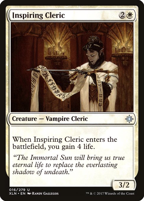 Inspiring Cleric [Foil]