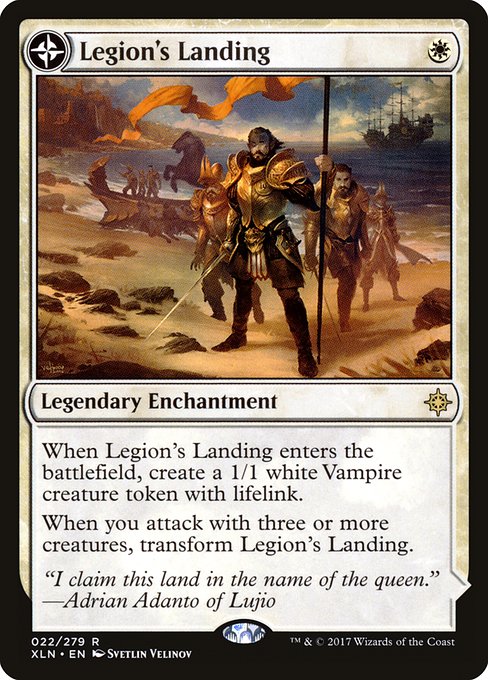 Legion's Landing // Adanto, the First Fort [Foil]