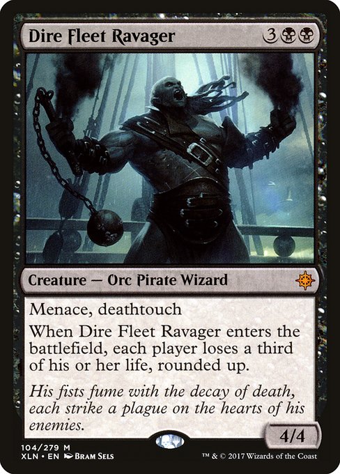 Dire Fleet Ravager [Foil]