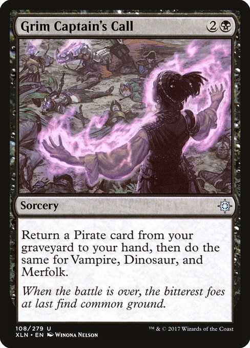 Grim Captain's Call [Foil]