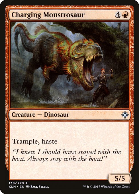 Charging Monstrosaur [Foil]