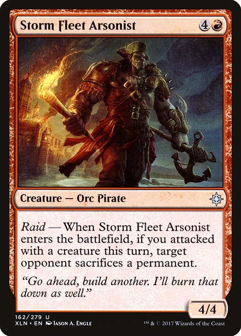 Storm Fleet Arsonist [Foil]