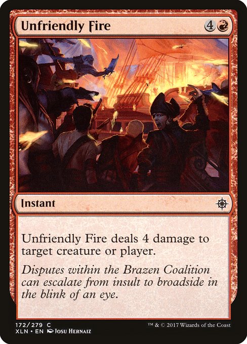 Unfriendly Fire [Foil]