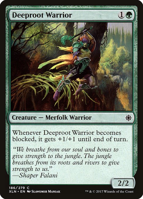 Deeproot Warrior [Foil]