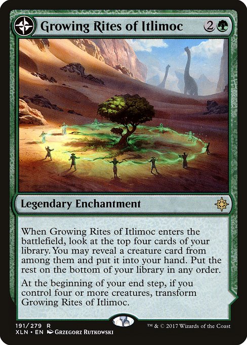 Growing Rites of Itlimoc // Itlimoc, Cradle of the Sun [Foil]