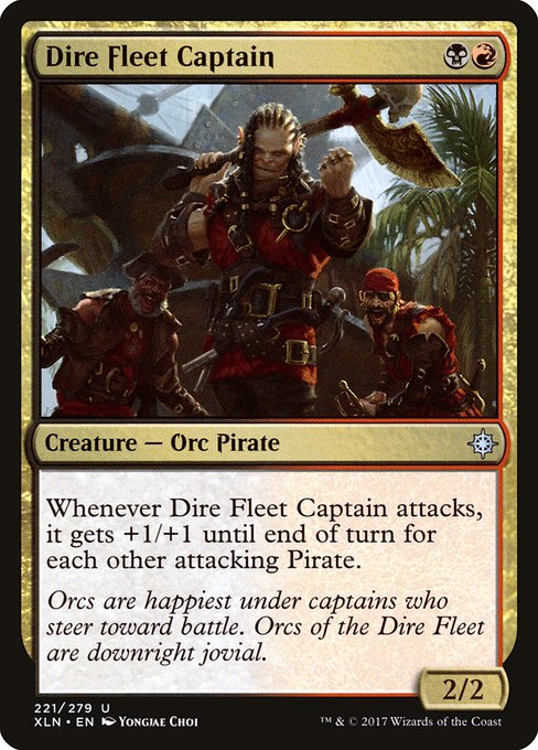 Dire Fleet Captain [Foil]