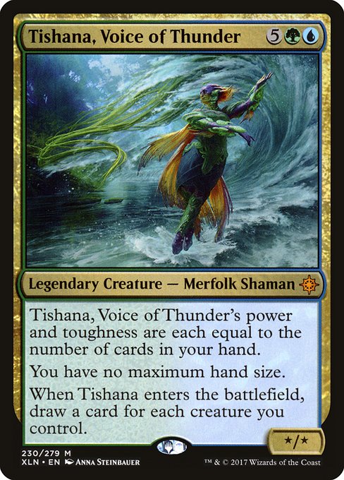 Tishana, Voice of Thunder [Foil]