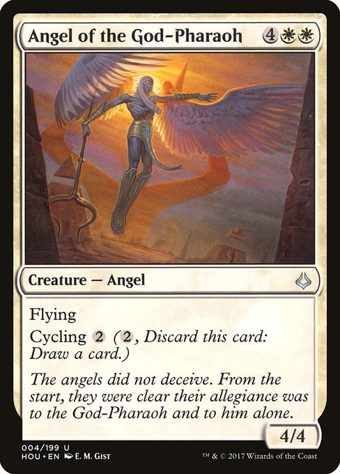 Angel of the God-Pharaoh [Foil]