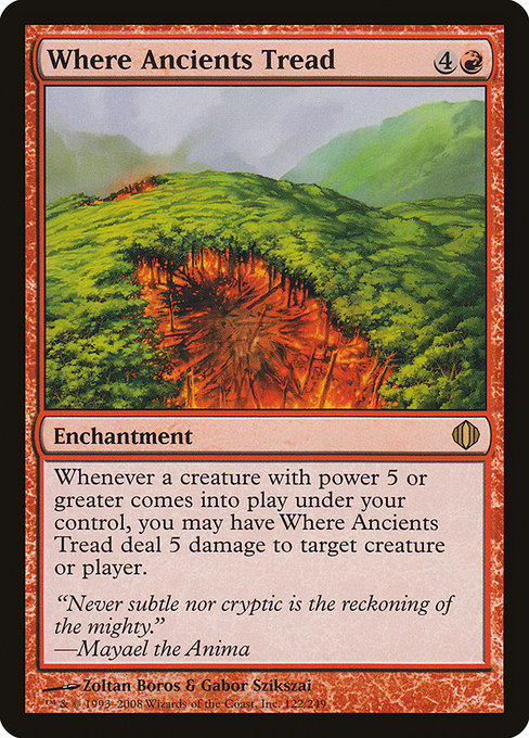 Where Ancients Tread [Foil]