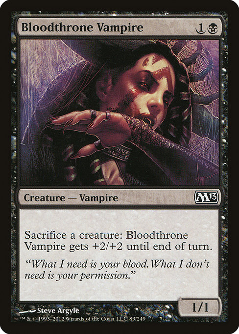 Bloodthrone Vampire [Foil]