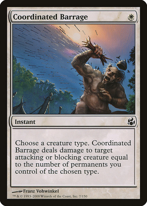Coordinated Barrage [Foil]