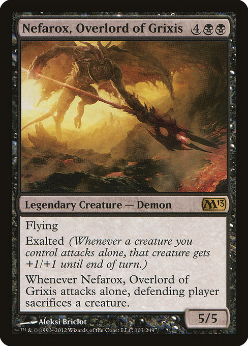 Nefarox, Overlord of Grixis [Foil]