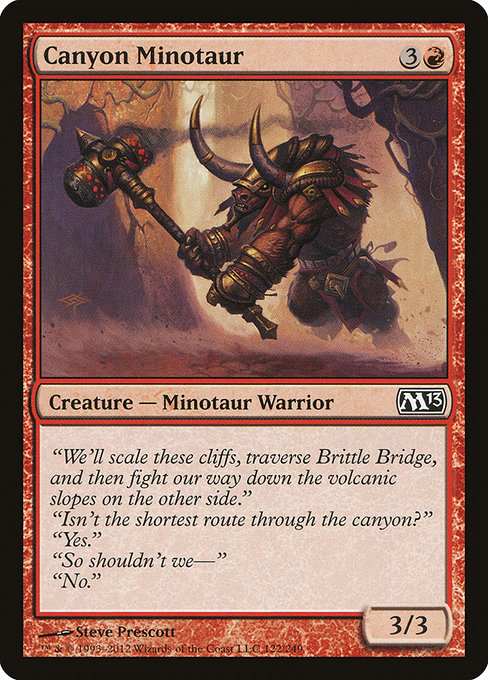 Canyon Minotaur [Foil]