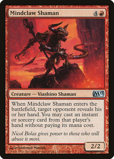 Mindclaw Shaman [Foil]
