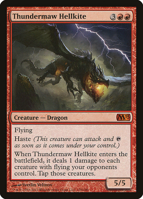Thundermaw Hellkite [Foil]