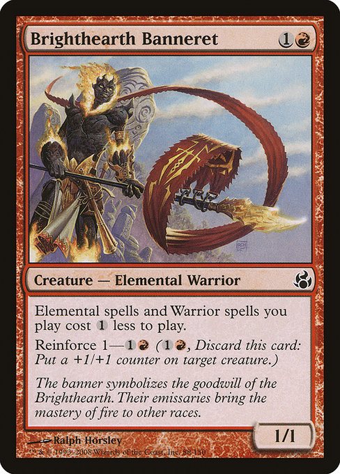 Brighthearth Banneret [Foil]
