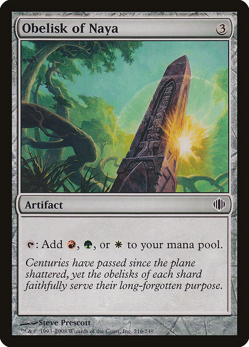 Obelisk of Naya [Foil]