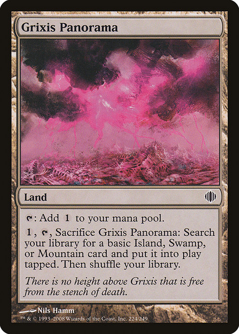 Grixis Panorama [Foil]